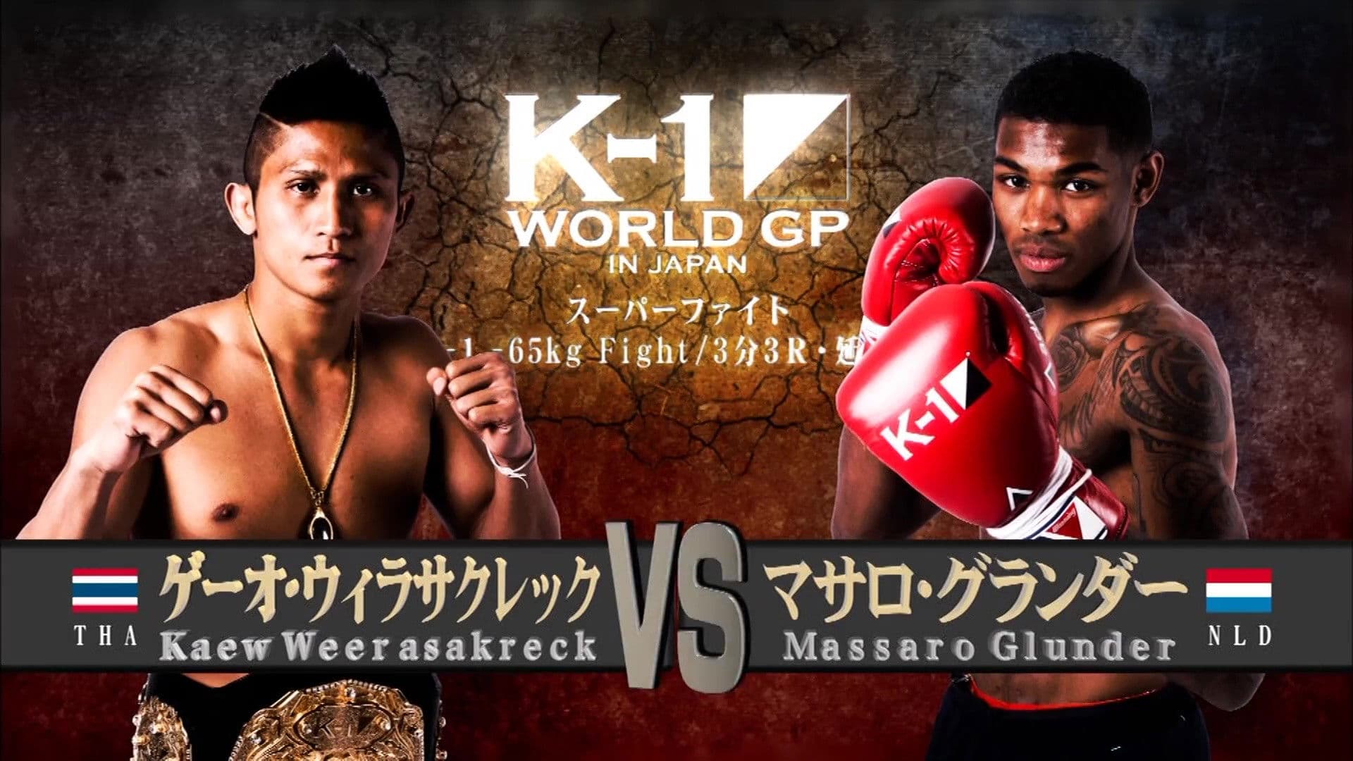 K-1 WORLD GP 2016 IN JAPAN ～-65kg日本代表決定トーナメント～