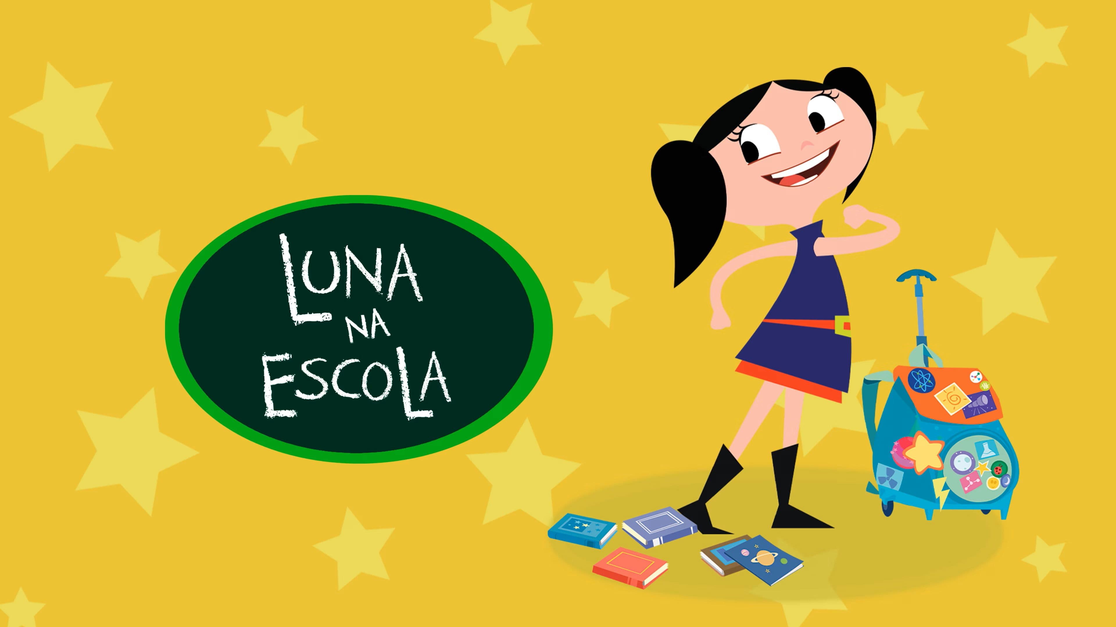Luna na Escola