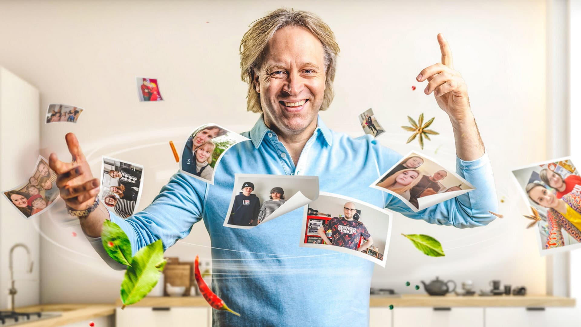 Kaappaus keittiössä