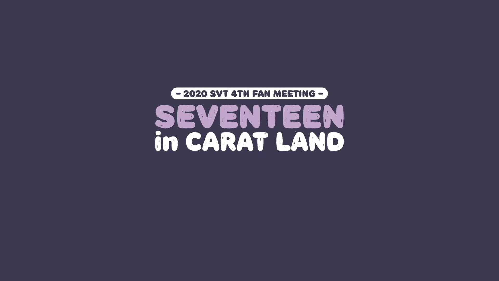 SEVENTEEN in CARAT LAND
