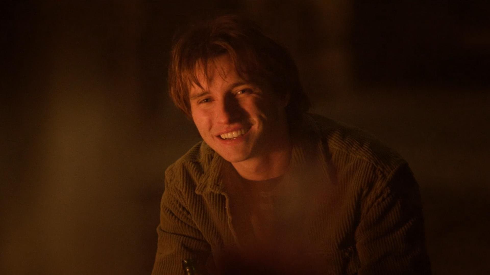 Clovn într-un lan de porumb