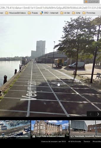 Visita ao Lloyd Hotel pelo Google Earth