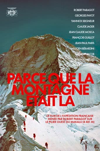 Parce Que La Montagne Était Là