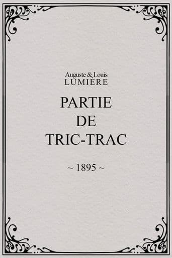Partie de tric-trac