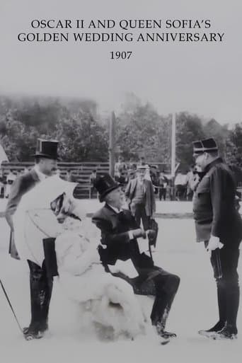 Oscar II och drottning Sofia firar guldbröllop