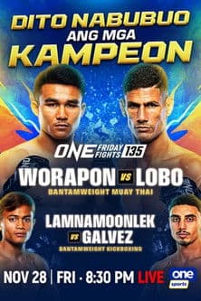 ONE Friday Fights 135: Worapon vs. Lobo