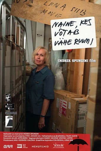 Naine, kes võtab vähe ruumi