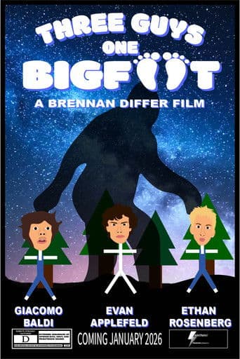 Three Guys, One Bigfoot