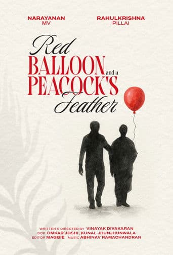 Red Balloon and a Peacock's Feather