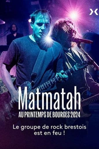 Matmatah en concert au Printemps de Bourges 2024