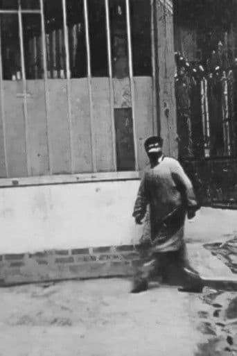 Man Walking Around a Corner