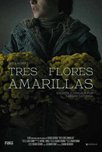 Tres flores amarillas