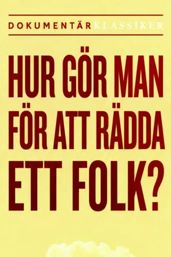 Hur gör man för att rädda ett folk?