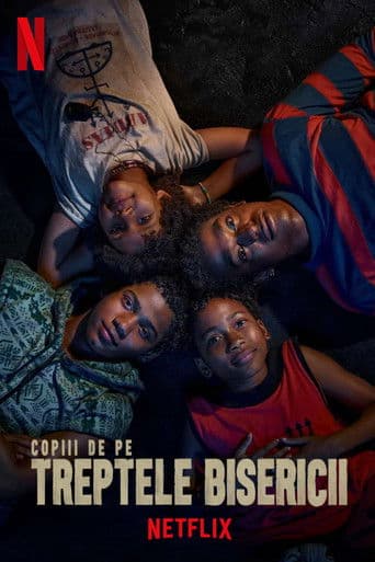 Copiii de pe treptele bisericii