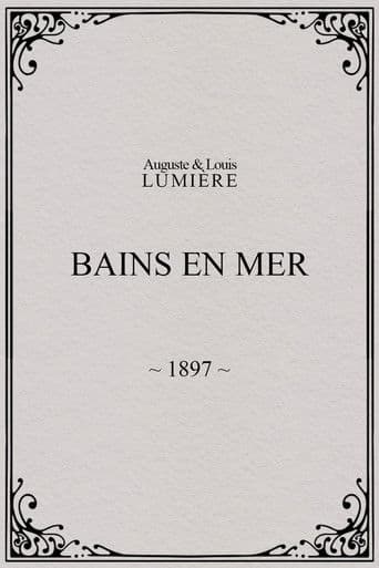 Bains en mer