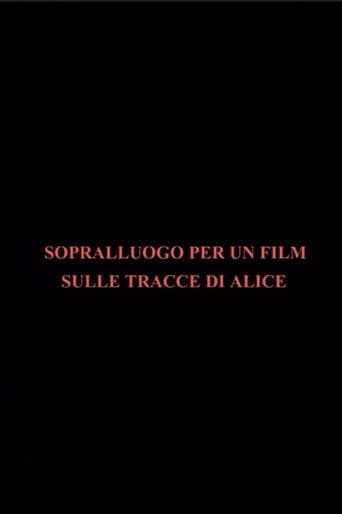 Sopralluogo per un film sulle tracce di Alice