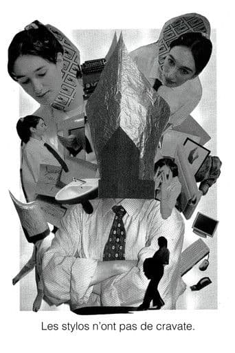 Les stylos n'ont pas de cravate