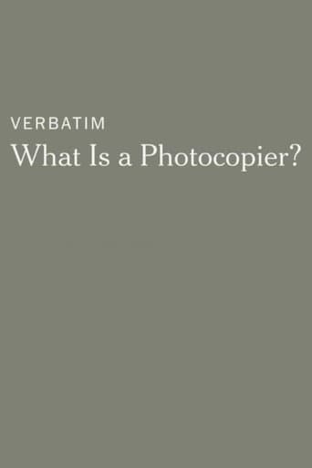 Verbatim: What Is a Photocopier?