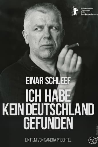 Einar Schleef - Ich habe kein Deutschland gefunden