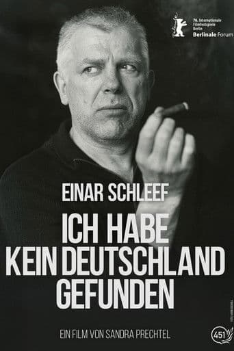 Einar Schleef - Ich habe kein Deutschland gefunden