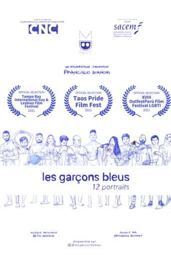 Les garçons bleus : 12 portraits