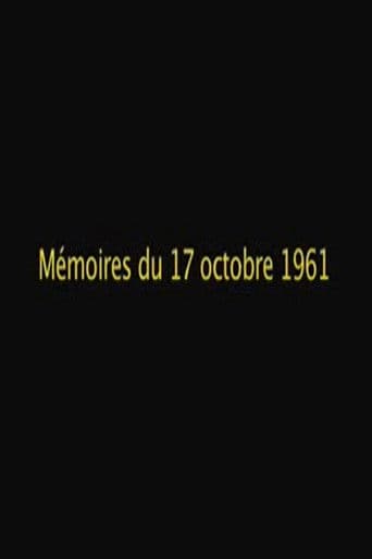 Mémoires du 17 octobre 1961