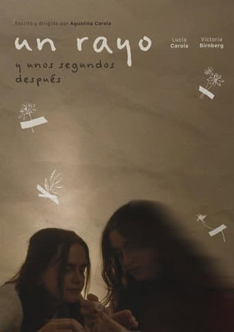 Un rayo y unos segundos después