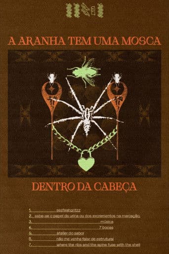 A aranha tem uma mosca dentro da cabeça