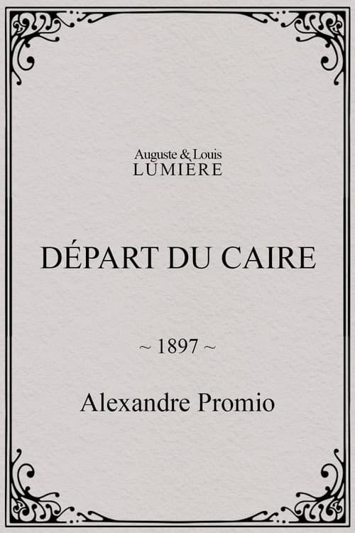 Départ du Caire