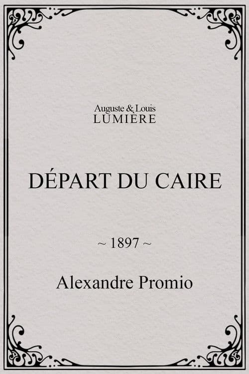 Départ du Caire