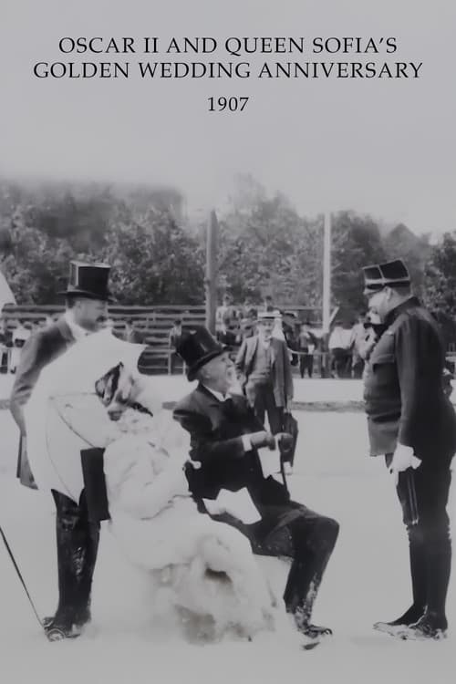 Oscar II och drottning Sofia firar guldbröllop