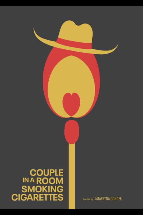 Couple in a Room Smoking Cigarettes