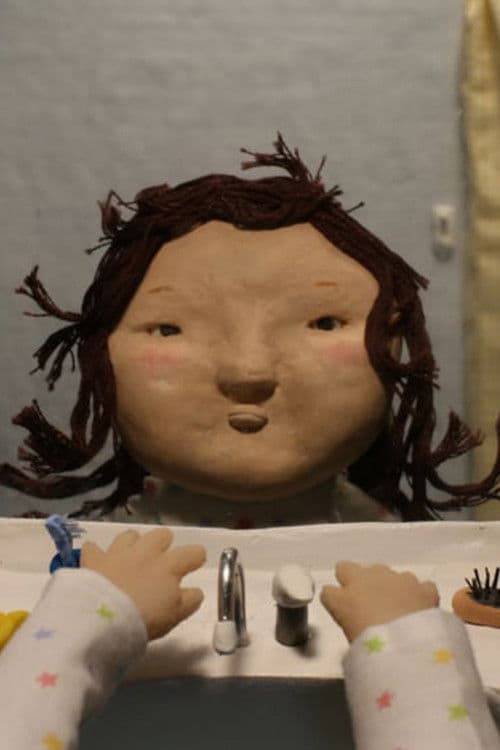 母の手、娘の髪