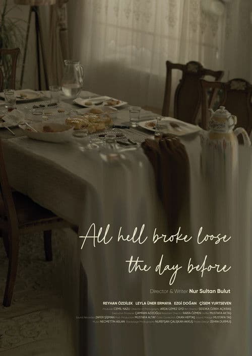 Kıyamet Önceki Gün Kopmuştu