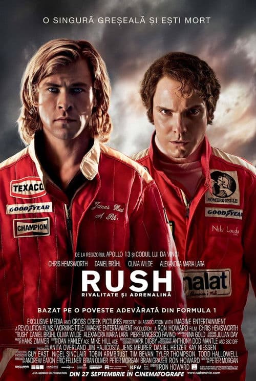 Rush: Rivalitate și adrenalină