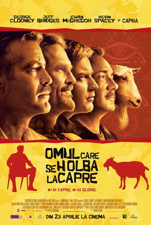 Bărbații care se holbează la capre