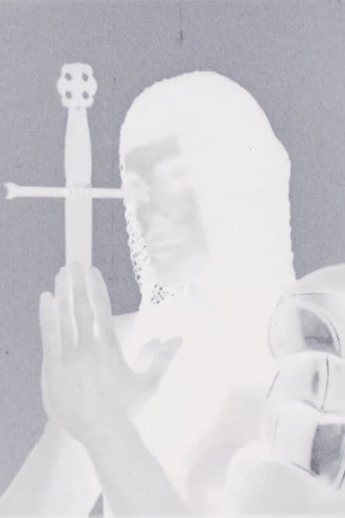 Figura de guerrero sobre fondo gris