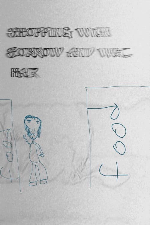 Shopping with sorrow and wet hair