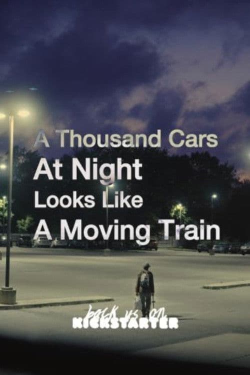 A Thousand Cars At Night Looks Like A Moving Train