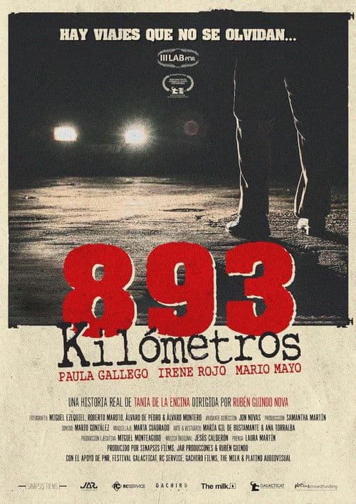 893 kilómetros