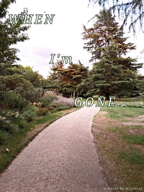 When I'm gone I'd like to be a part of the trees feeling the breeze while the birds freely sing