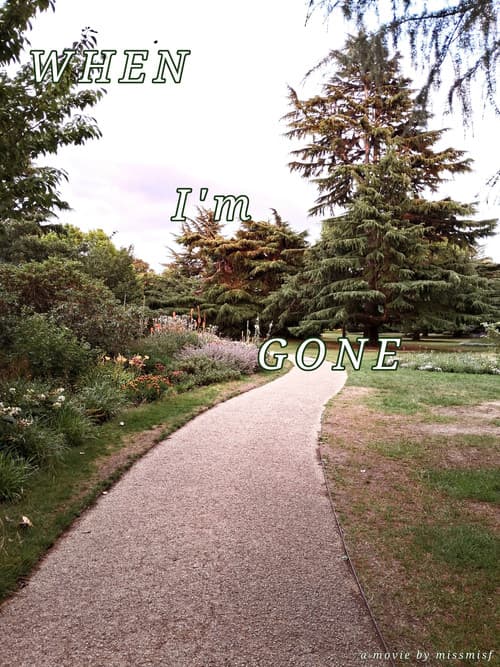 When I'm gone I'd like to be a part of the trees feeling the breeze while the birds freely sing