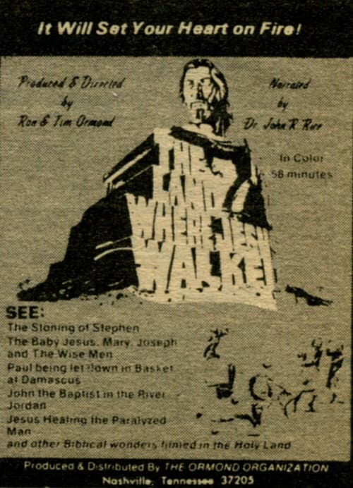 The Land Where Jesus Walked