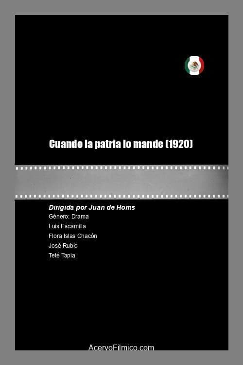 Cuando la patria lo mande