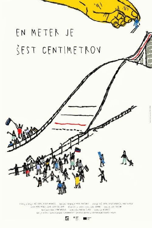 En meter je šest centimetrov