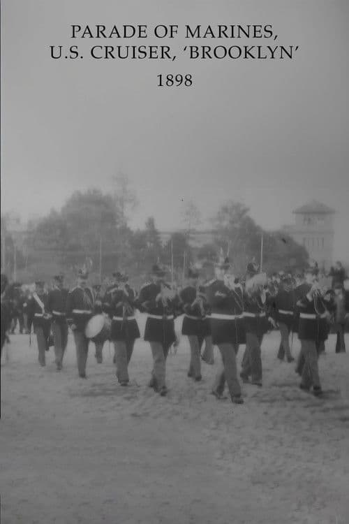Parade of Marines, U.S. Cruiser, 'Brooklyn'