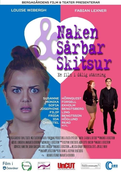Naken, sårbar & skitsur