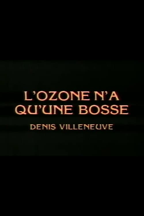L'ozone n'a qu'une bosse