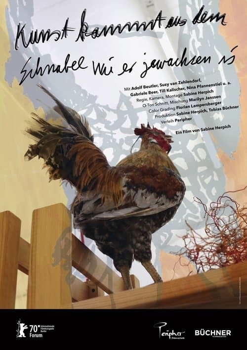 Kunst kommt aus dem Schnabel wie er gewachsen ist