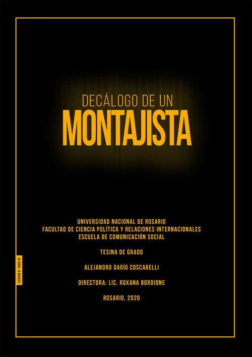 Decálogo de un montajista